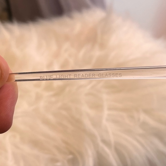 BLUE LIGHT READER GLASSES FROM FACTORIE BARELY WORN - Picture 4 of 4